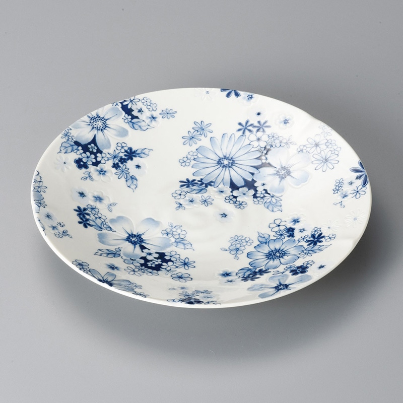 山万 20320-180 花集い8.0皿  1個（ご注文単位1個）【直送品】