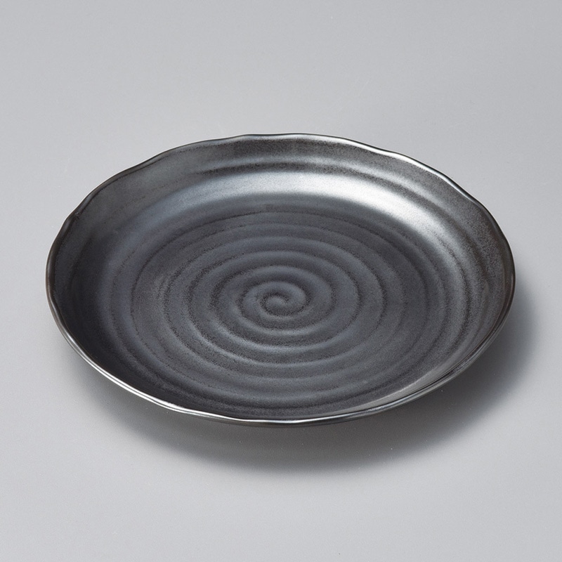 山万 20314-190 鉄結晶7.0皿  1個（ご注文単位1個）【直送品】