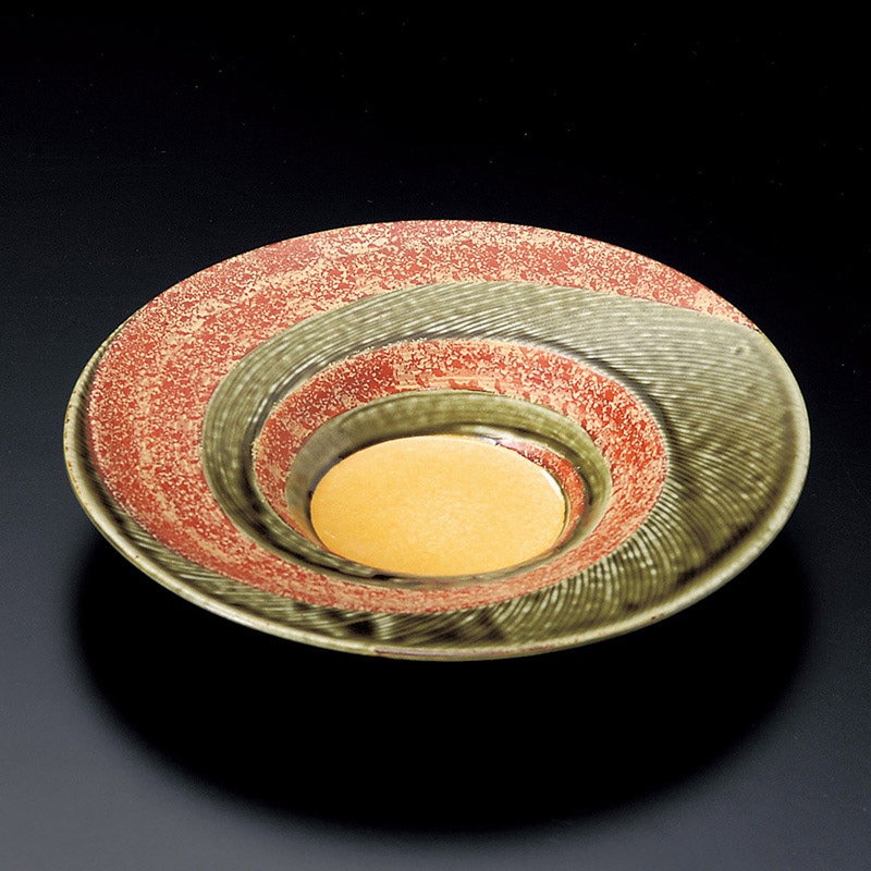 山万 20408-140 さびうず6.5和皿  1個（ご注文単位1個）【直送品】