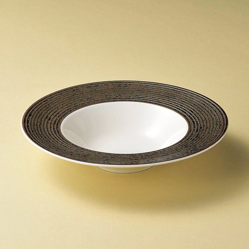 山万 20509-400 リベラブラック24cmスープ  1個（ご注文単位1個）【直送品】