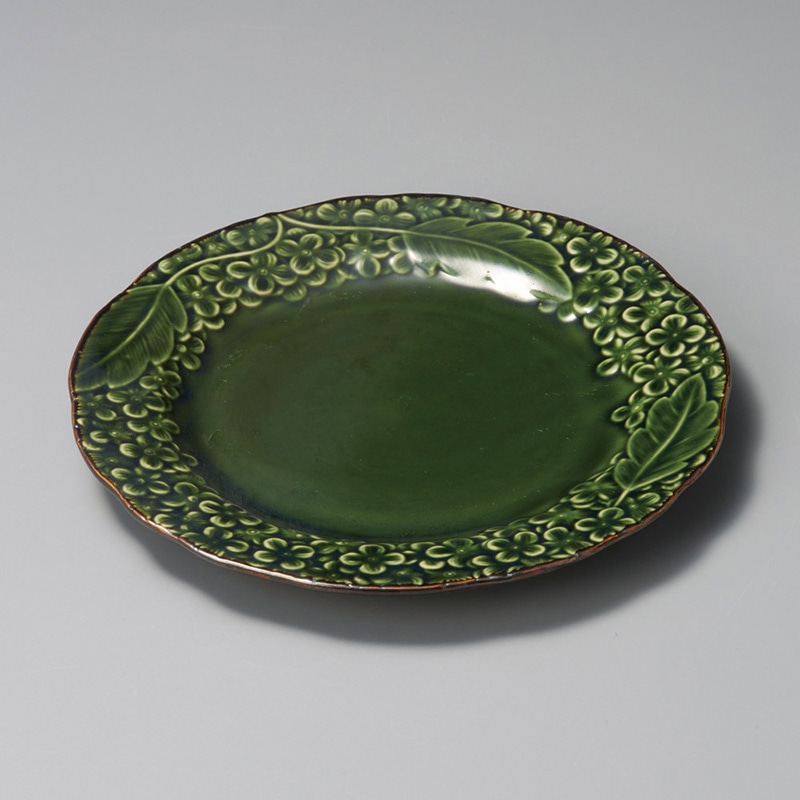 山万 20705-100 花詰織部Lプレート  1個（ご注文単位1個）【直送品】