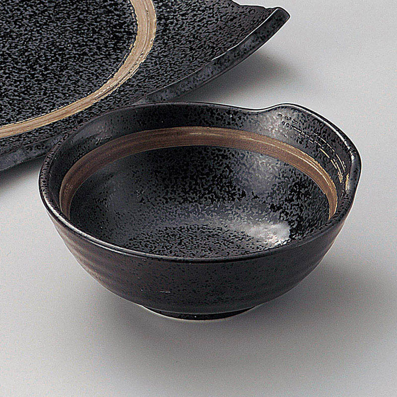 山万 20904-230 わ呑水(黒)  1個（ご注文単位1個）【直送品】