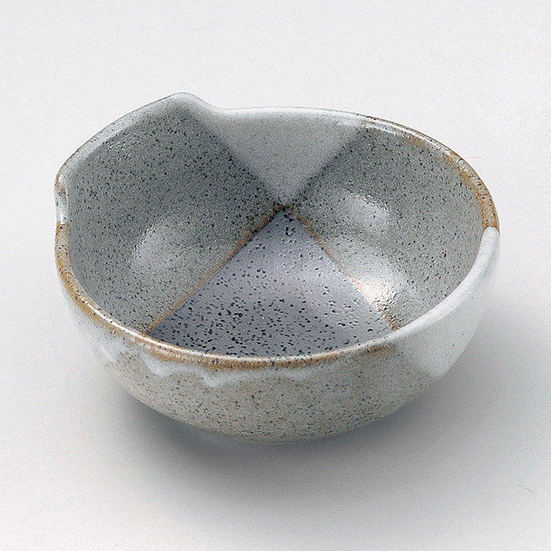 山万 21110-550 志野塗分け呑水 1個(ご注文単位1個)【直送品】