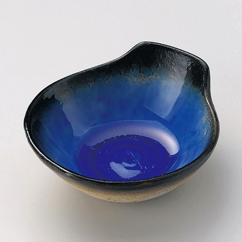 山万 21116-130 均窯ブルー呑水 1個(ご注文単位1個)【直送品】