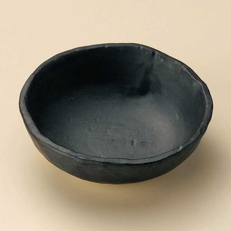 山万 21310-240 いぶし黒タタラ呑水 1個(ご注文単位1個)【直送品】