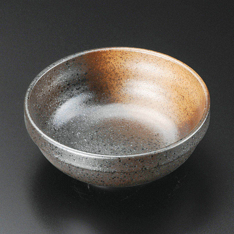 山万 21329-450 金茶吹スタック小鉢 1個(ご注文単位1個)【直送品】