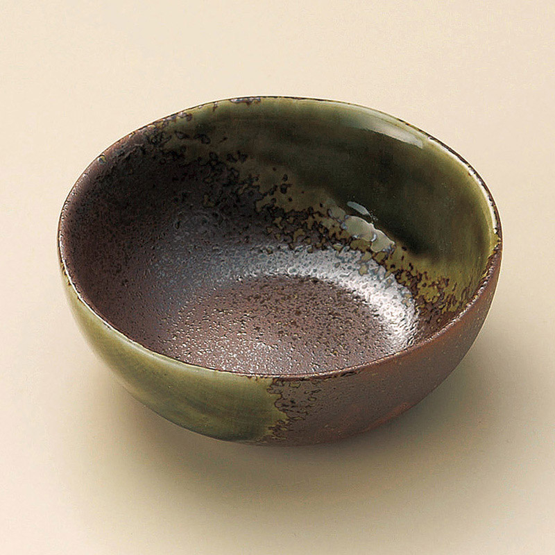 山万 21327-230 備前風丸小鉢 1個(ご注文単位1個)【直送品】