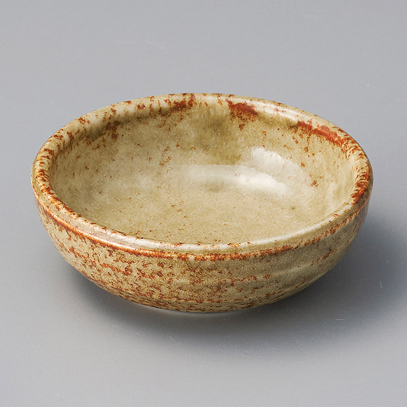 山万 21334-100 黄イラボ丸小付 1個(ご注文単位1個)【直送品】