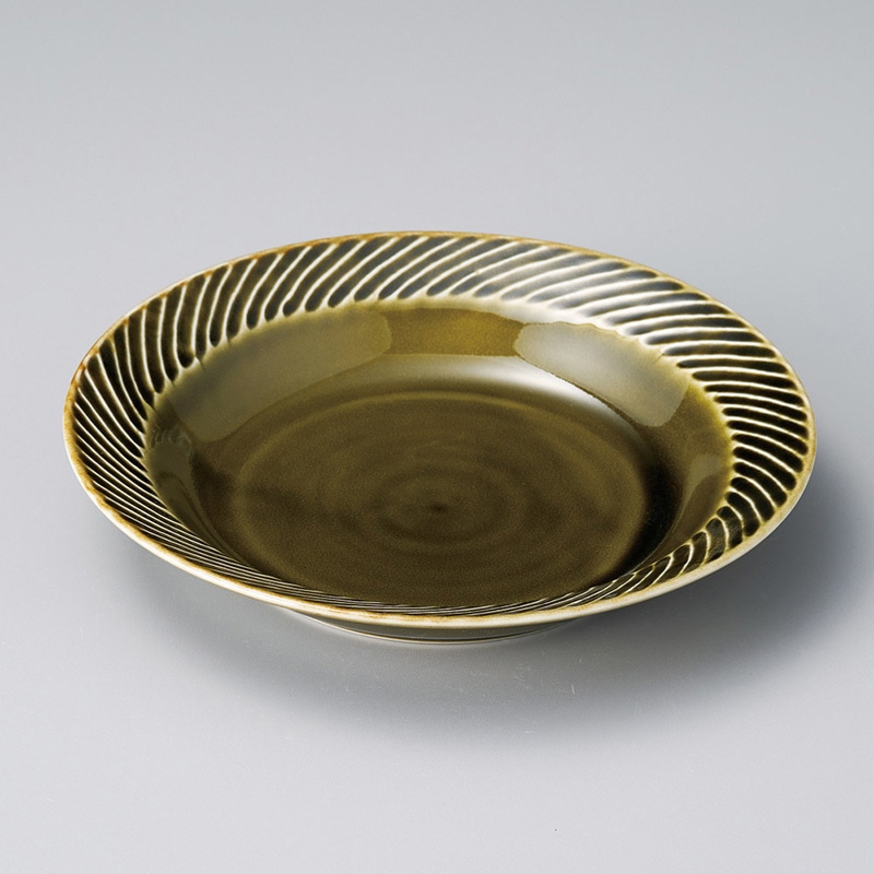 山万 21712-310 オリベターク中皿  1個（ご注文単位1個）【直送品】