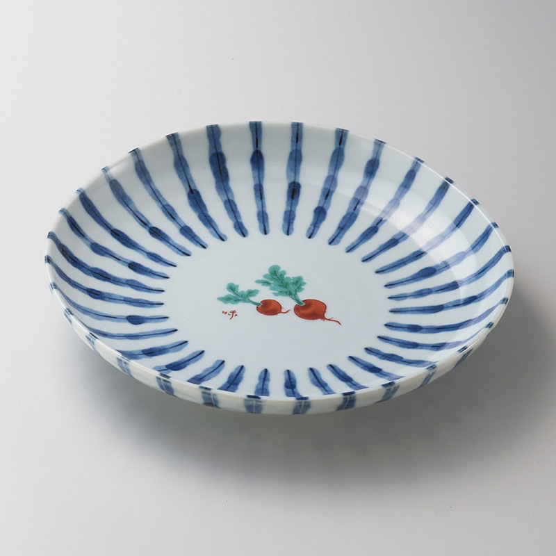 山万 21626-190 十草かぶ7.5皿  1個（ご注文単位1個）【直送品】