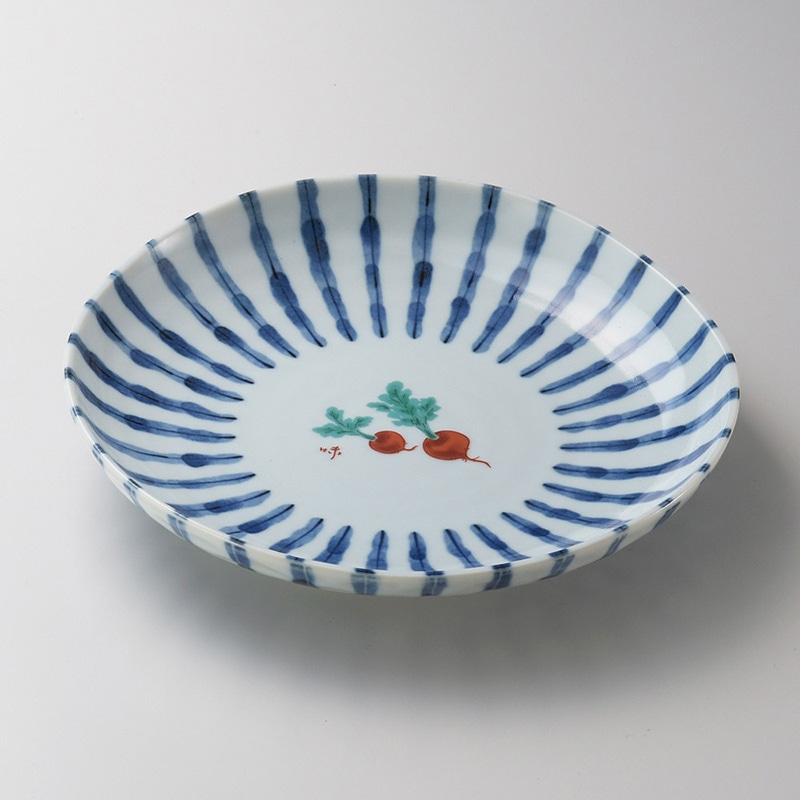 山万 21627-190 十草かぶ5.0皿  1個（ご注文単位1個）【直送品】