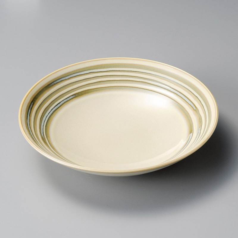 山万 21919-190 ビードロらいん220深プレート 1個（ご注文単位1個）【直送品】