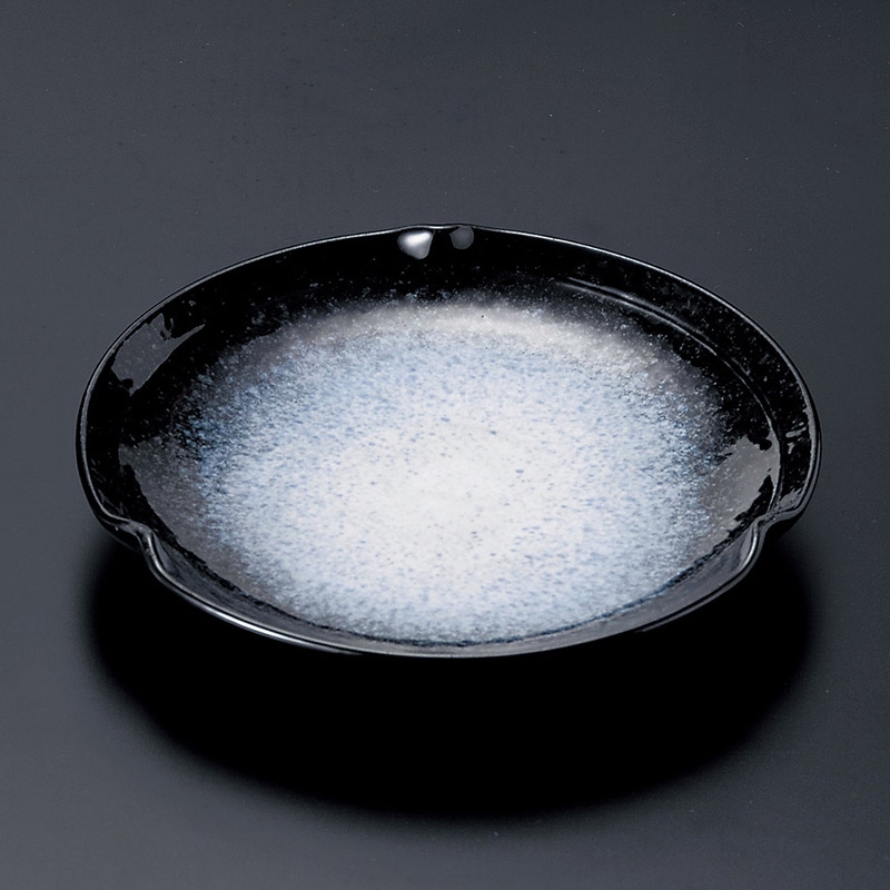 山万 21507-550 雲海三ツ押6.0皿  1個（ご注文単位1個）【直送品】