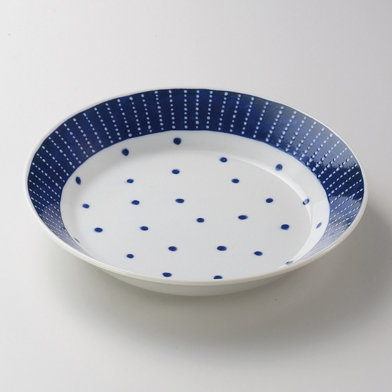 山万 22410-190 蒼天6.3深皿  1個（ご注文単位1個）【直送品】