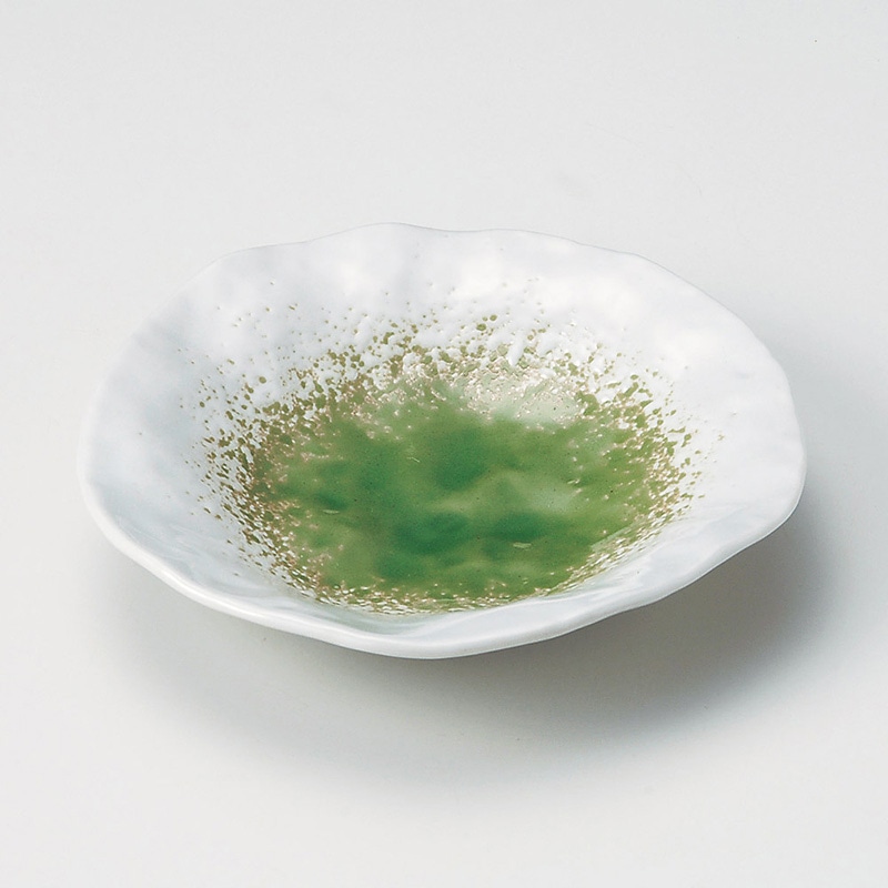 山万 22309-030 ヒワ吹タタラ三足皿  1個（ご注文単位1個）【直送品】