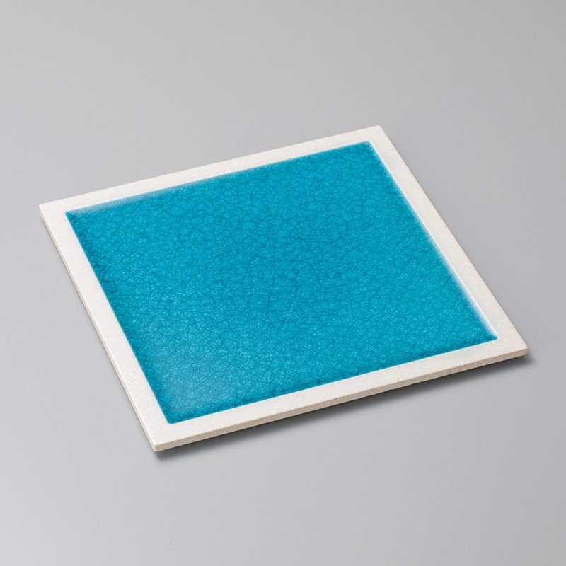 山万 23017-570 クリアクリスタル緑15cm正角 1個（ご注文単位1個）【直送品】