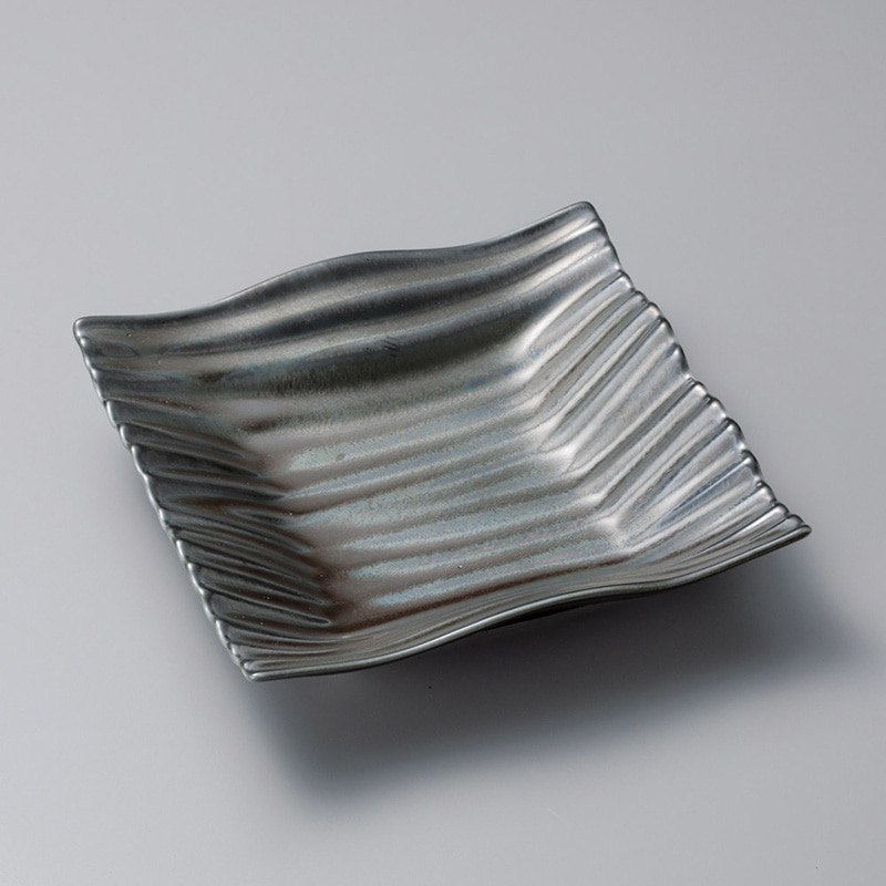 山万 23111-450 大黒折衷20cm四方大皿  1個（ご注文単位1個）【直送品】