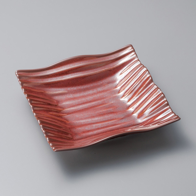 山万 23110-450 優艶折衷20cm四方大皿  1個（ご注文単位1個）【直送品】