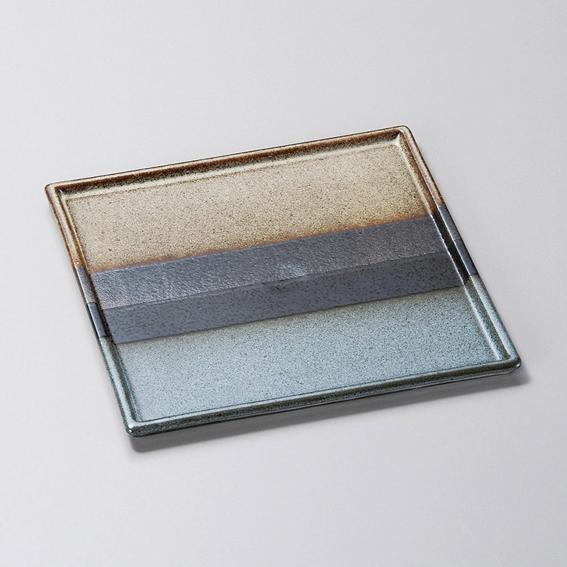 山万 23101-400 錦織21cm角皿 1個(ご注文単位1個)【直送品】