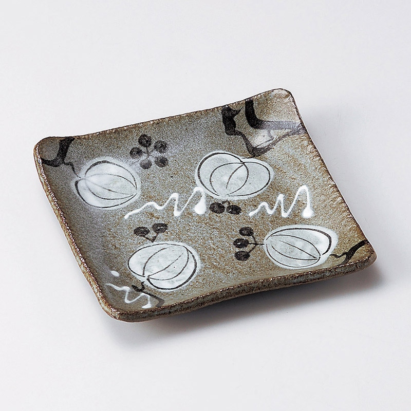 山万 23303-550 山帰来正角前菜皿  1個（ご注文単位1個）【直送品】