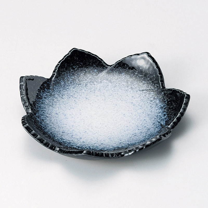 山万 23516-550 雲海葉型6.0皿  1個（ご注文単位1個）【直送品】