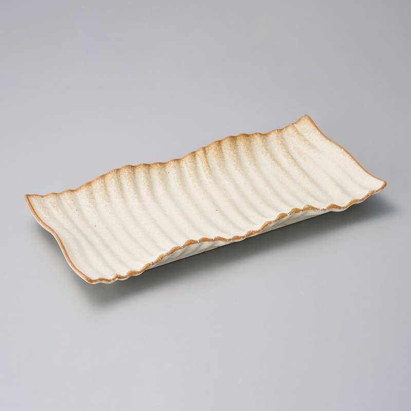 山万 23912-450 芳萩折衷31cm長盛皿  1個（ご注文単位1個）【直送品】