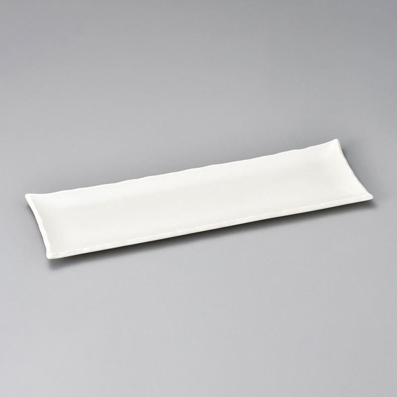 山万 24901-460 白結晶ちぎりさんま皿 1個（ご注文単位1個）【直送品】