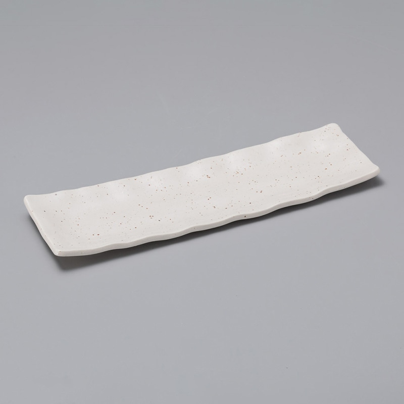 山万 25008-230 粉引さんま皿(小) 1個（ご注文単位1個）【直送品】