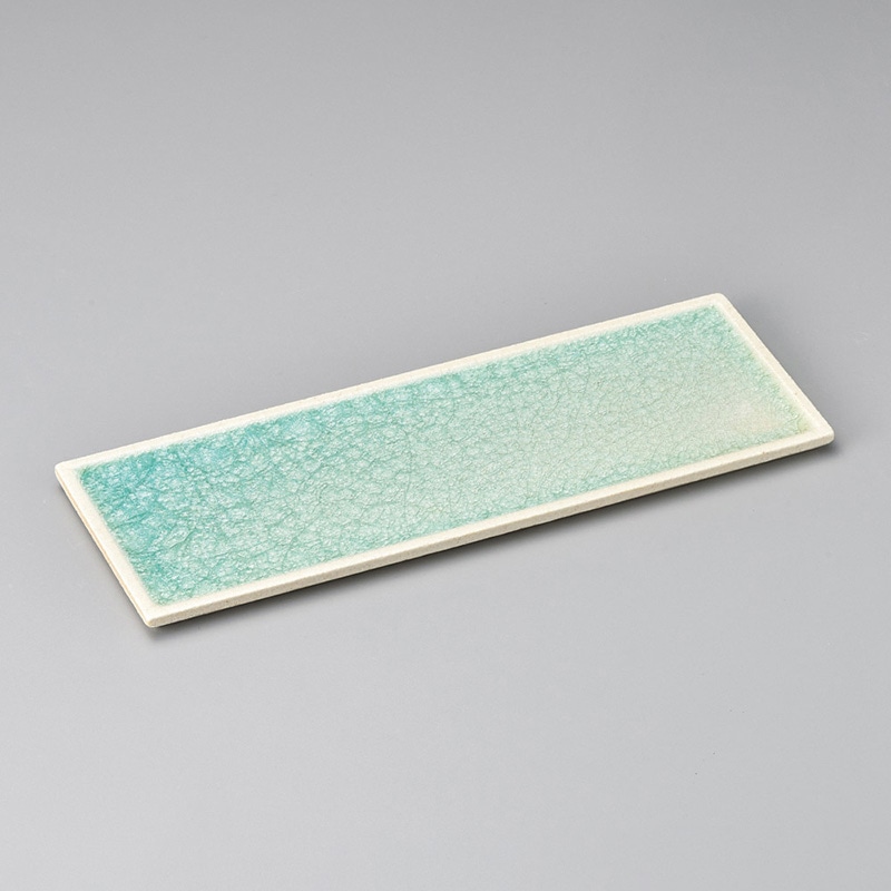 山万 25201-570 クリアクリスタル青28cm長角 1個（ご注文単位1個）【直送品】