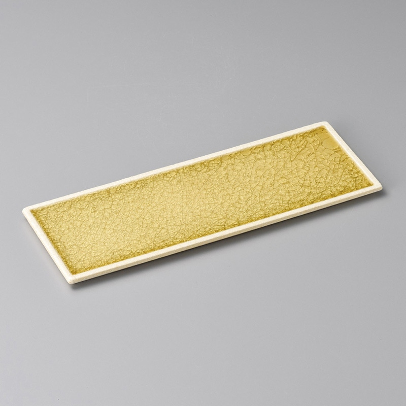 山万 25202-570 クリアクリスタル黄28cm長角 1個（ご注文単位1個）【直送品】