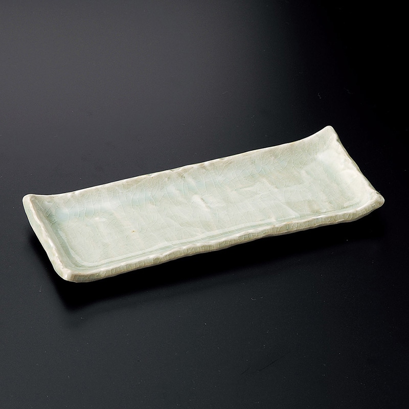 山万 25619-580 うすみどり突出皿 1個（ご注文単位1個）【直送品】