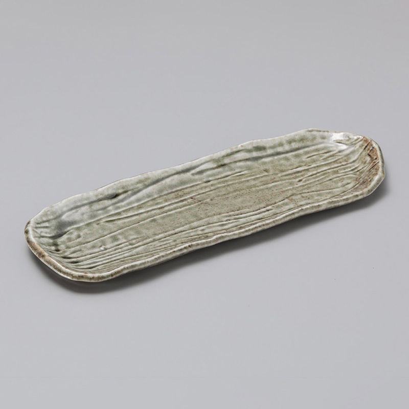 山万 25407-180 しぶ草長皿 1個（ご注文単位1個）【直送品】