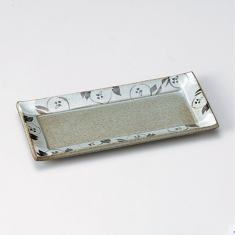 山万 25516-580 唐津椿突出皿 1個（ご注文単位1個）【直送品】