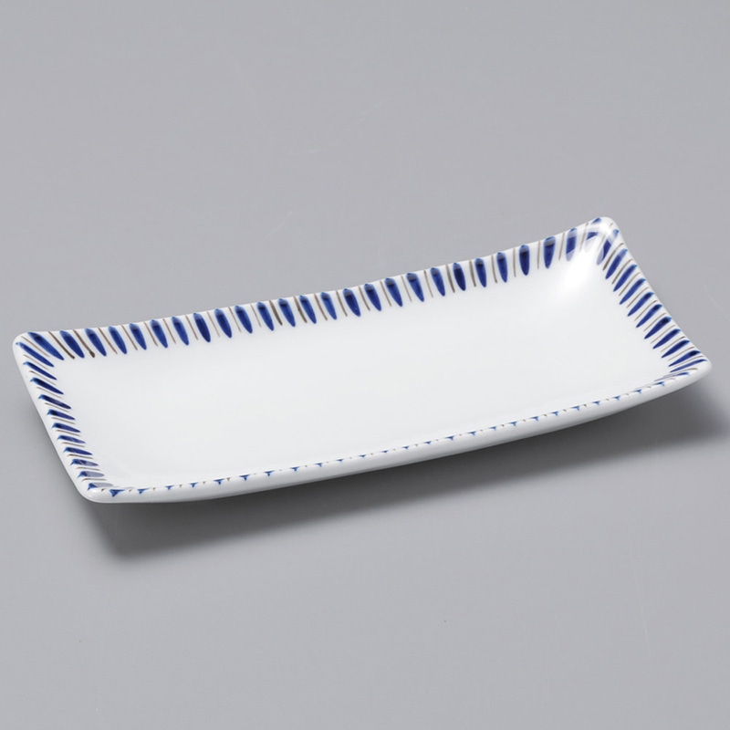 山万 25603-550 二色十草突出皿 1個（ご注文単位1個）【直送品】