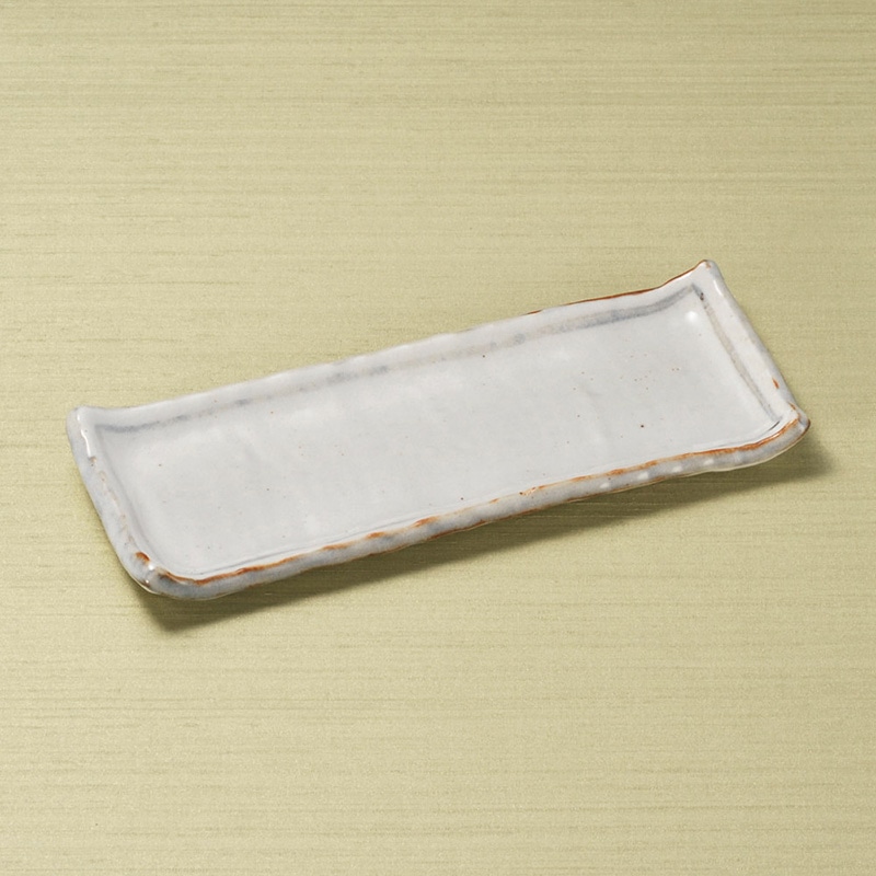 山万 25618-550 志野ライン突出皿 1個（ご注文単位1個）【直送品】