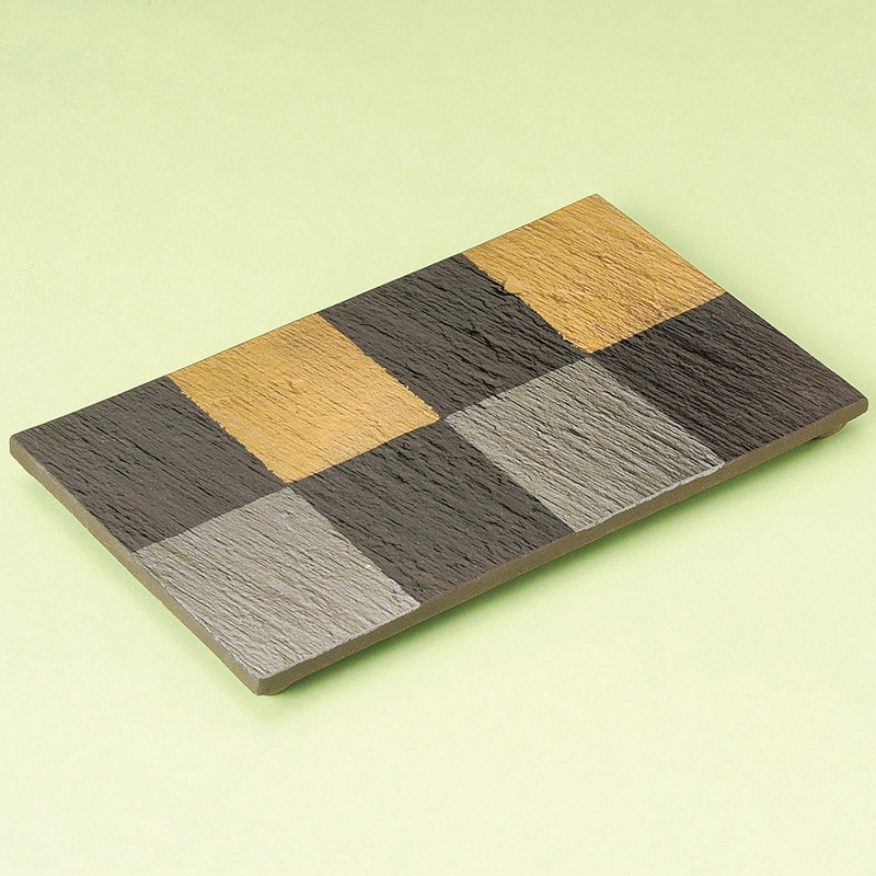 山万 26606-460 金銀彩四つ足長角皿(小) 1個（ご注文単位1個）【直送品】