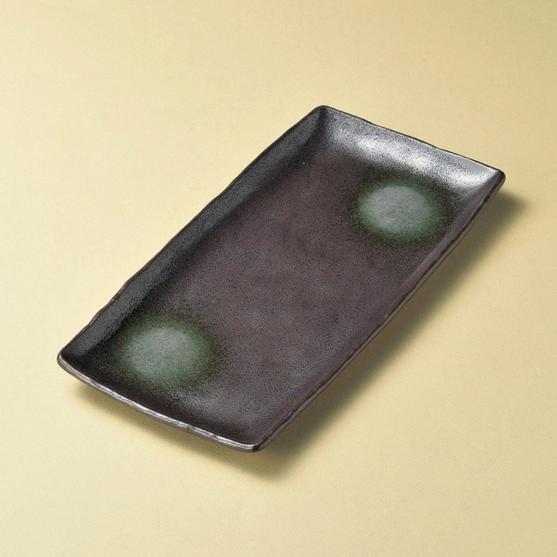 山万 26904-270 鉄砂ほっけ皿 1個（ご注文単位1個）【直送品】