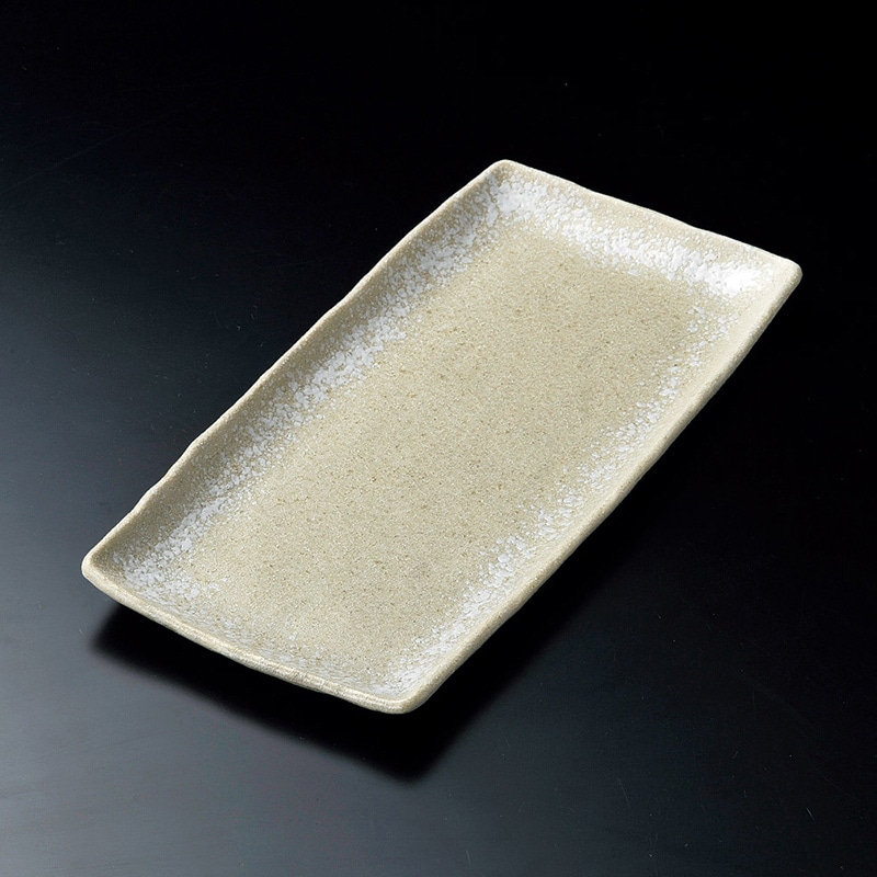 山万 26901-270 淡雪白ほっけ皿 1個（ご注文単位1個）【直送品】