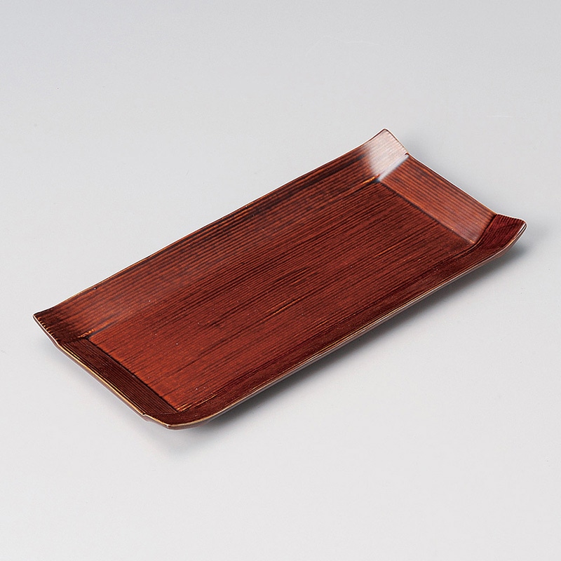 山万 27804-190 あめコヨリ長皿(中) 1個（ご注文単位1個）【直送品】