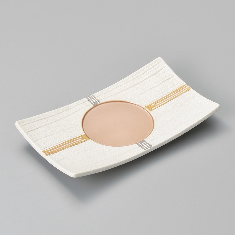 山万 27308-470 金銀帯一珍焼物皿 1個（ご注文単位1個）【直送品】