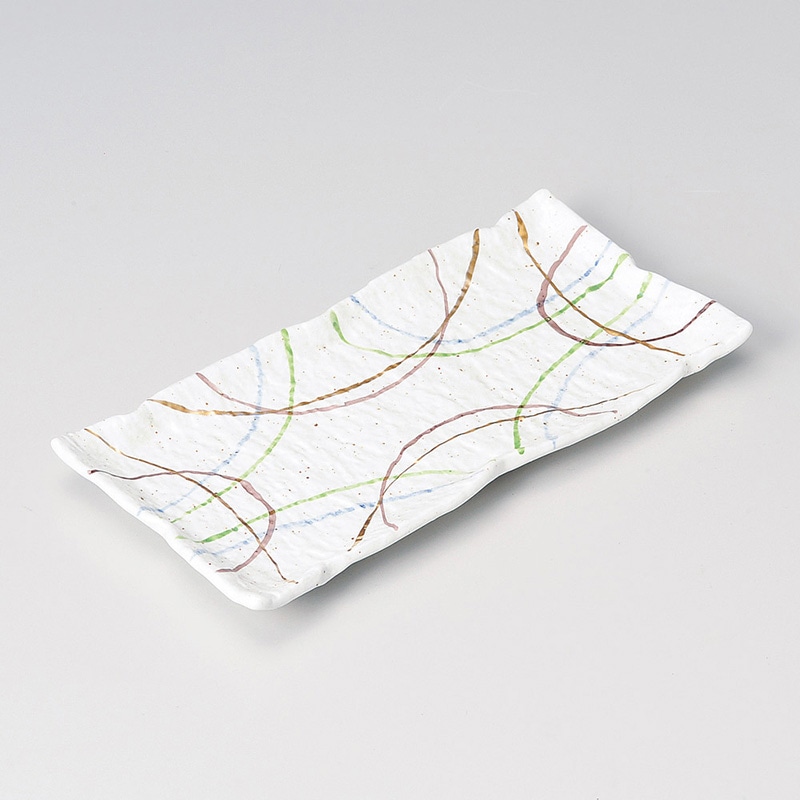 山万 27222-170 手描秋草焼物皿 1個（ご注文単位1個）【直送品】