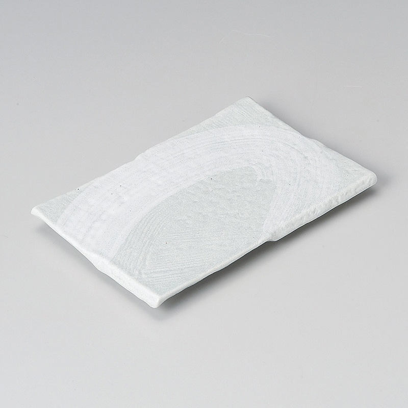 山万 27414-310 ゴーカイ白長角皿 1個（ご注文単位1個）【直送品】