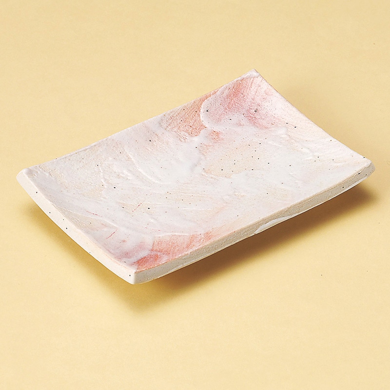 山万 27912-030 桜志野焼物皿 1個（ご注文単位1個）【直送品】