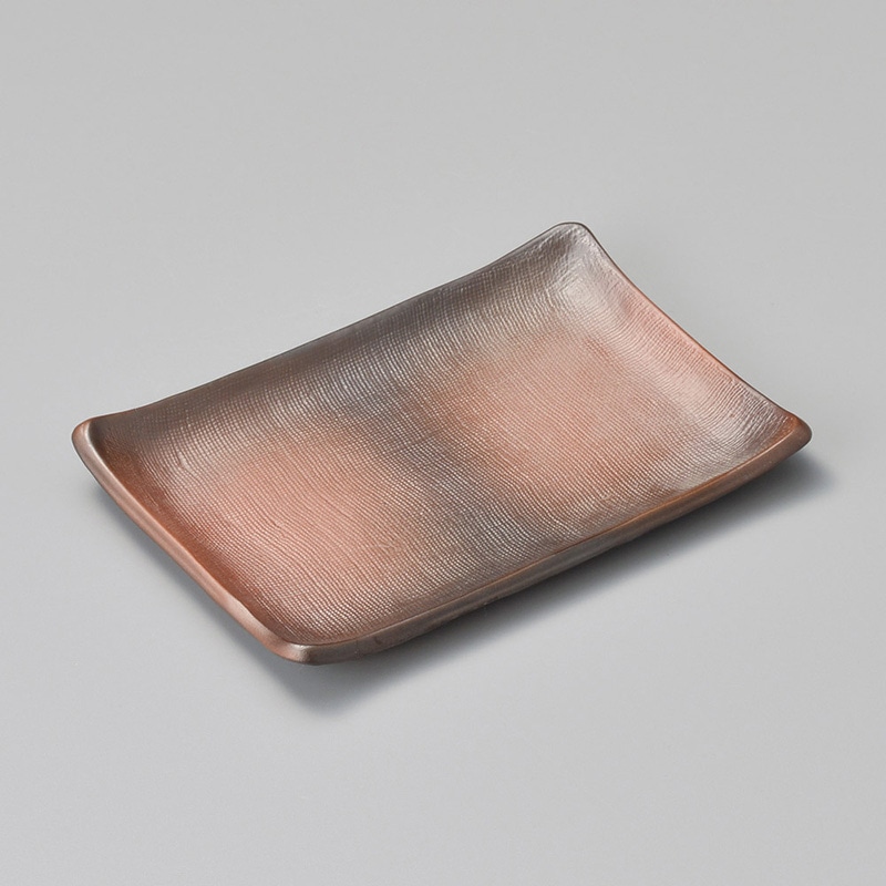 山万 27901-550 黒彩長角7.0皿 1個（ご注文単位1個）【直送品】