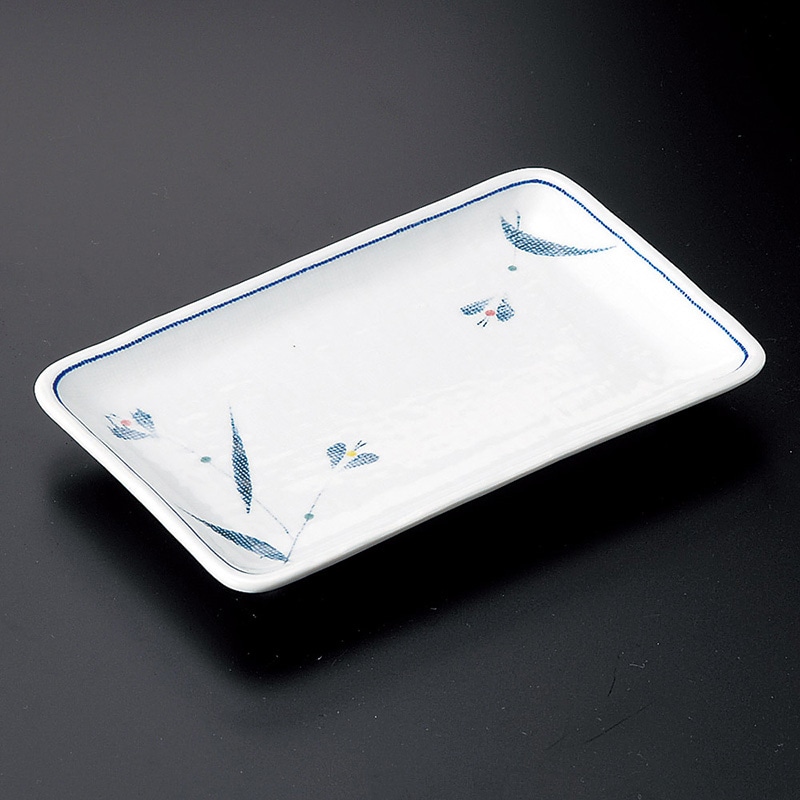 山万 28103-550 布目小花焼物皿 1個（ご注文単位1個）【直送品】