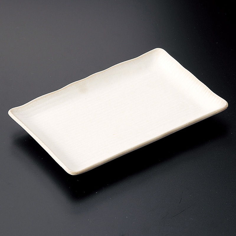 山万 28216-450 錆ボカシ7.0長角皿 1個（ご注文単位1個）【直送品】