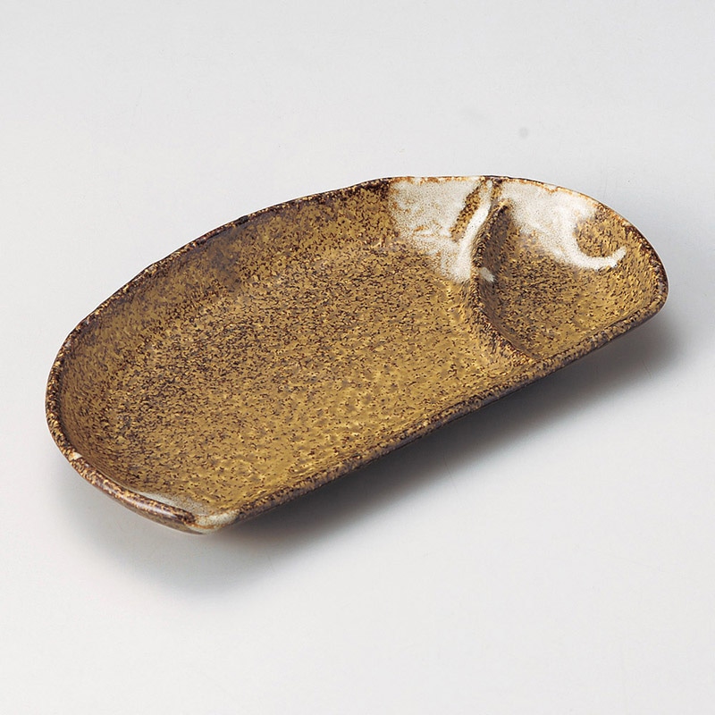 山万 28307-450 黄河半月仕切皿 1個（ご注文単位1個）【直送品】