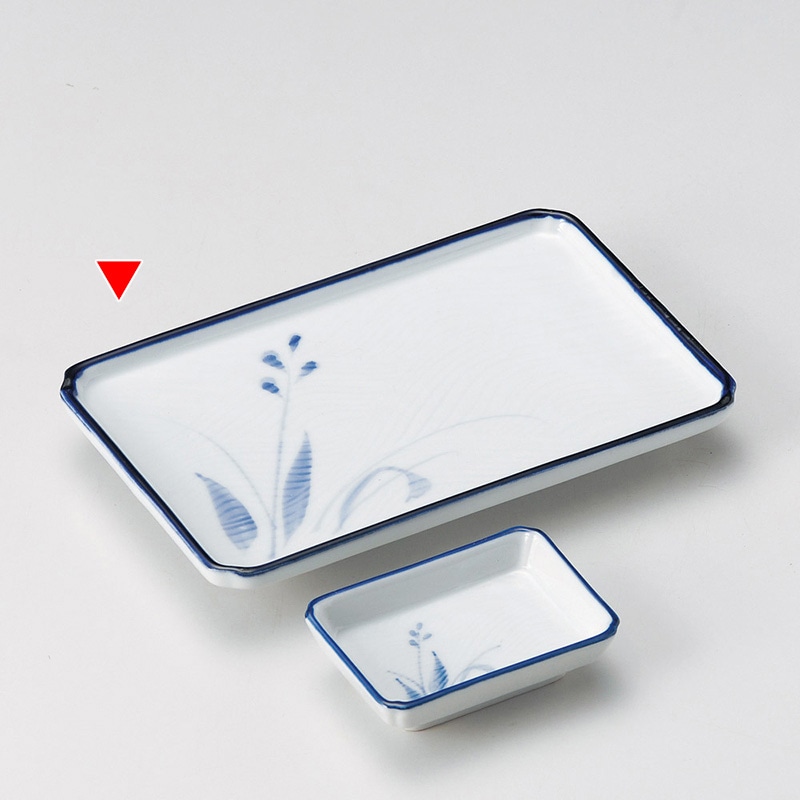 山万 28521-550 櫛目蘭7.0焼物皿 1個（ご注文単位1個）【直送品】