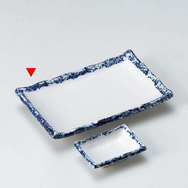 山万 28741-550 呉須タタキ7.0皿 1個(ご注文単位1個)【直送品】