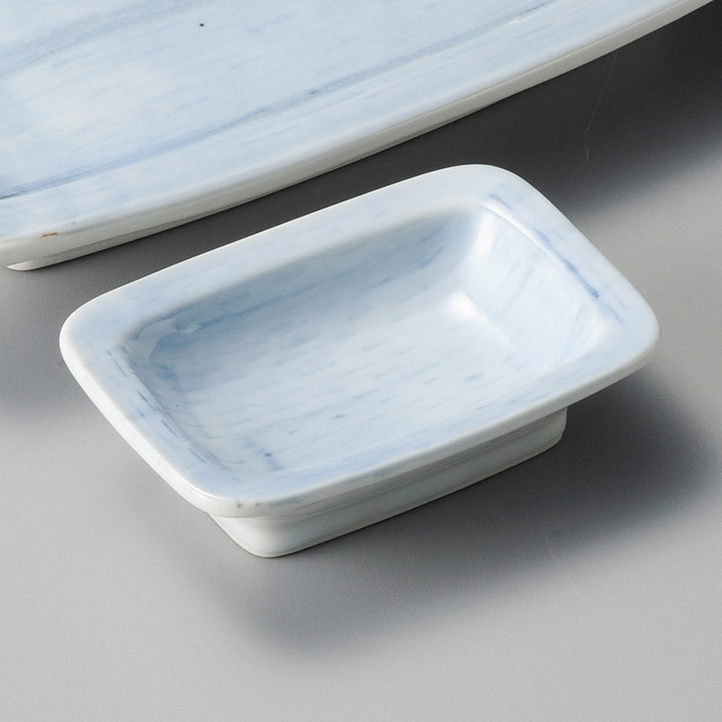 山万 28732-550 ゴス巻なで角型長角小皿 1個（ご注文単位1個）【直送品】